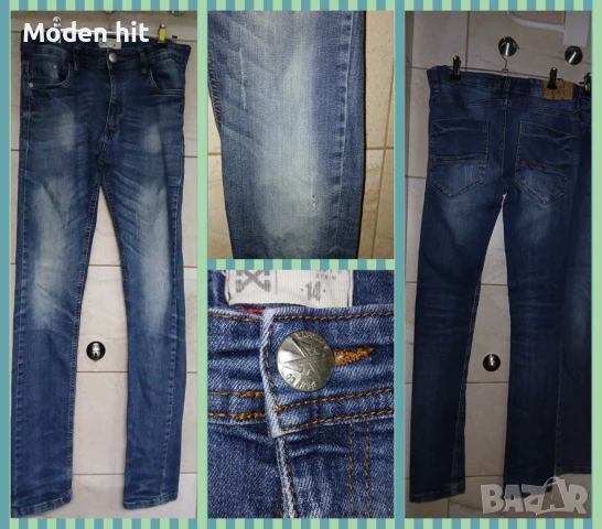 Дънки за момче размер до 164 см., снимка 5 - Детски панталони и дънки - 47696267