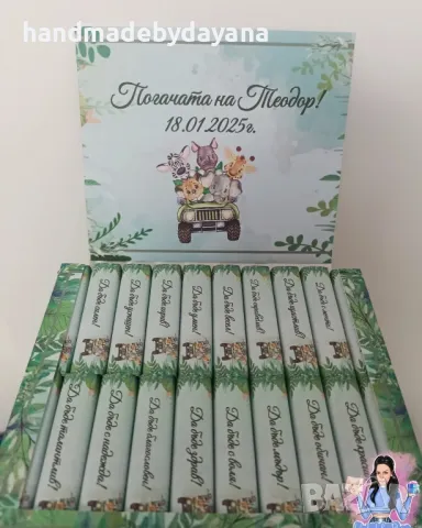 Украса за бебешка погача '' Сафари '' , снимка 3 - Декорация - 48647039