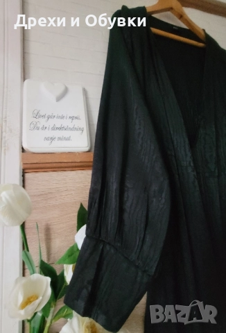 Дълга черна рокля прегърни ме ZIZZI , снимка 14 - Рокли - 51752635