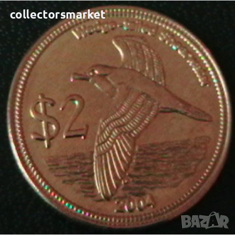 2 долара 2004, Кокосови острови, снимка 1 - Нумизматика и бонистика - 38682409