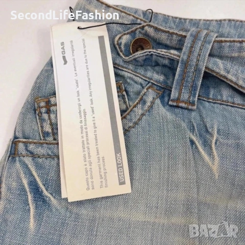 Дамски дънки GAS 3/4 нови размер 25, снимка 4 - Дънки - 54173098