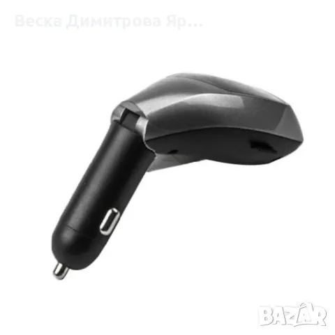 Bluetooth трансмитер за автомобил с LCD дисплей X5, снимка 3 - Друга електроника - 49159306