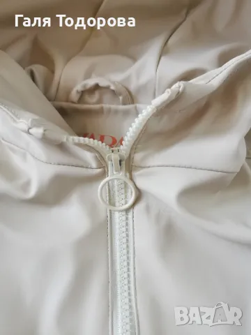 Кожено яке Zara 6г. до 116см, снимка 2 - Детски якета и елеци - 47669901