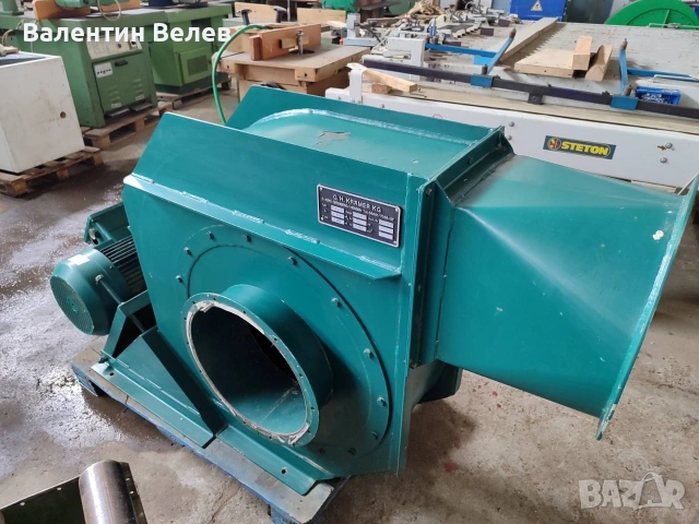 Немска аспирация тип охлюв 15 kw.дебит 9300, снимка 7 - Други машини и части - 53244465