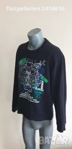 Kenzo Paris Limited Edition Embroidered Sweatshirt Cotton Mens Size L ОРИГИНАЛ! Мъжка Блуза!, снимка 2 - Блузи - 48885065