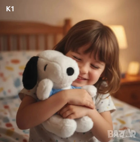 Плюшена играчка Снупи с Тениска 30см, Snoopy , снимка 6 - Плюшени играчки - 54007784