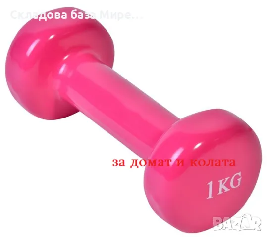 Гира желязо с винилово покритие 1 килограм, снимка 1