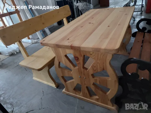 Баварски маси и пейки , снимка 3 - Градински мебели, декорация  - 49637174