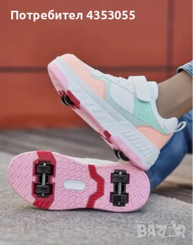 Детски маратонки с колелца, обувки с колелца, ролер обувки - НОВИ - Различна номерация, снимка 3 - Детски маратонки - 49605207