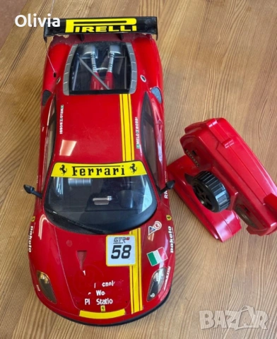 Ferrari R/C 1:10 45 см. модел за части или реставрация, снимка 2 - Колекции - 54146072