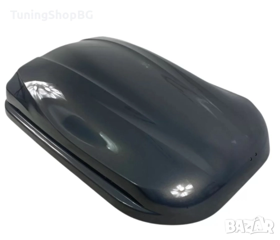 Автобокс Junior Altro 140x90x38cm с 70 mm крепежи, с едностранно отваряне с ключ, 370 литра, снимка 2 - Аксесоари и консумативи - 52548473