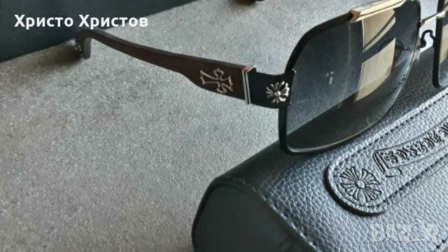 TOP PRICE!!!Слънчеви очила Chrome Hearts HUMMER MBK 63#13-145, снимка 7 - Слънчеви и диоптрични очила - 31549590