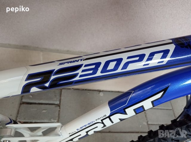 Продавам колела внос от Германия спортен мтв велосипед SPRINT RE 3070 24 цола преден и заден амортис, снимка 18 - Велосипеди - 30577459