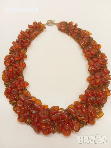 Кехлибар , снимка 2 - Колиета, медальони, синджири - 53140176