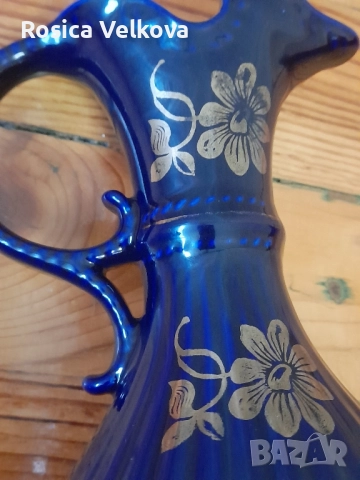 Кобалтова ваза (кана) Намаление , снимка 4 - Вази - 52508768