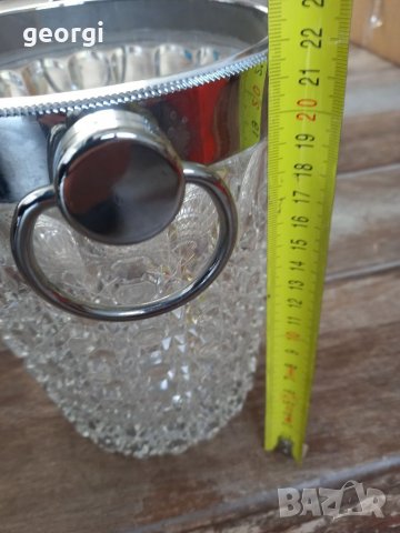 Кристална ледарка шампаниера  1/3, снимка 7 - Аксесоари за кухня - 38445789