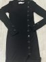 Къса черна рокля размер S, снимка 1 - Рокли - 44363939