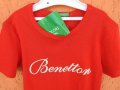 Benetton Нова детска тениска момиче 5/6 120 cm, снимка 2