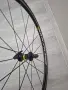 Предна шосейна капла Mavic Aksium, оборудвана с външна гума Schwalbe Durano Plus., снимка 7