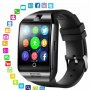 Смарт часовник DZ09 Q18 , Smart Watch слот за SIM карта и SD, iOS и Андроид, снимка 1 - Смарт гривни - 31204740