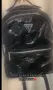 Оригинална черна дамска раница Guess (с релефно лого) , снимка 2