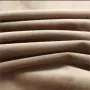 vidaXL Затъмняващи завеси с халки, 2 бр, кадифе, бежови, 140x175 см, снимка 4
