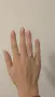 Пръстен с Диамант 3 ct Бяло Злато 14 kt и IGI Сертификат, снимка 9