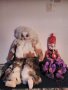 Кукла,порцеланова,Турска ръчно изработена със герой от приказки, снимка 1