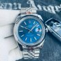 Мъжки часовник Rolex Oyster Perpetual Datejust Blue с автоматичен механизъм, снимка 2