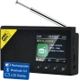 Преносимо DAB радио, DAB + цифрово радио с Bluetooth, малко преносимо DAB радио, FM радио , снимка 1