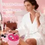 Микродермабразио апарат 3-в-1 диамантено почистване с вакуум маркуч и 2 спрей бутилки , снимка 4