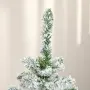 Изкуствена коледна елха HOMCOM, снежен ефект, снимка 9