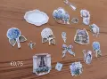 Творчески комплект с изрязани елементи от картон, снимка 11