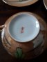 Две чаши за кафе с чинийки от фин китайски порцелан , снимка 6