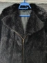 Късо кожено палто/яке естествен косъм с цип М/S УНИСЕКС, снимка 3