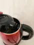 Електрическа кана неръждаема стомана 1.7 L червен черен, снимка 3