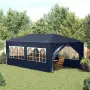 vidaXL Парти шатра, 3х6 м, синя, снимка 2
