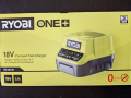 Зарядно устройство RYOBI 18V, 2.0A, ново, неизползвано, снимка 1