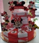 Картонена торта Мини маус, снимка 1
