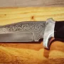 Ловен нож ръчна изработка от П. Неделев!, снимка 1
