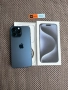 КАТО НОВ❗️iPhone 15 Pro MAX ❗️Лизинг от 50лв/м ❗️Blue Titanium 256Gb❗️, снимка 1