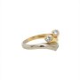 Златен дамски пръстен 2,81гр. размер:55 14кр. проба:585 модел:21966-2, снимка 3