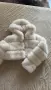 Бяло пухено яке fur coat , снимка 6