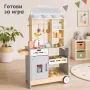 🛒🍦 ДЕТСКИ ДЪРВЕН МАГАЗИН И ФУУДТРАК 🍔🍨, снимка 2