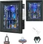 MiniCity Book Nook Kit DIY 3D дървен пъзел с дистанционно осветление, снимка 1