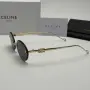 Дамски слънчеви очила Celine Oval Gold Edition нови, UV400 защита, снимка 3