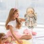 Waldorf Doll Ръчно изработена плюшена кукла, пълнена плюшена щастлива кукла изненада подарък парца, снимка 2