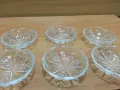 стари стъклени чинийки за сладко , снимка 3