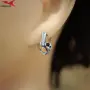 Обеци с платинено покритие 211252, снимка 2