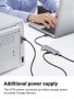 UGREEN USB 3.0 хъб 4-портов, USB удължител с със захранващ изход, снимка 2